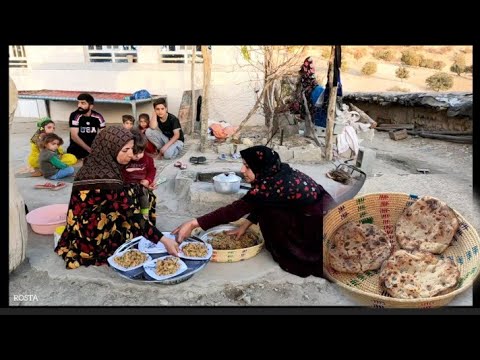 Baking delicious bread by women of Ler descent