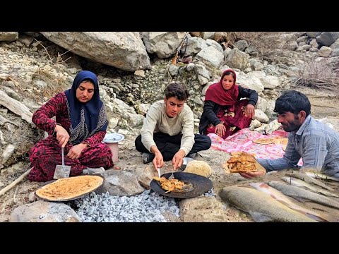Traditional fishing with nomads A day in the pristine