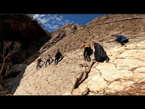 Crossing a Difficult Pathway Nomad life 2023