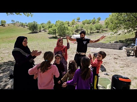A wonderful and happy day with family and daily nomadic life