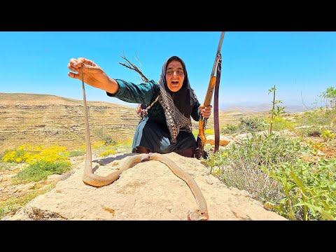 Miraculous Rescue of a Nomadic Woman from a Venomous
