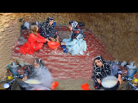 Nomads Stir Up Spaghetti Outdoors Nomadic Culinary