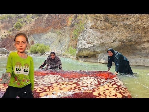 Washing Blankets in a Wild River Searching for the Rarest
