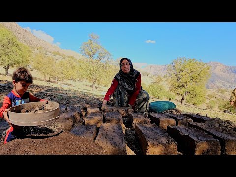 Narrative of clay production for a chicken nest the first