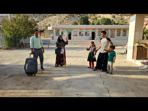Nomadic Life Searching for Honey and Picking Figs in the