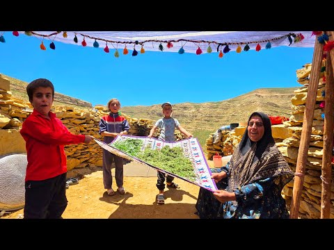 Harsh Life in the Zagros Mountains A Nomadic Mother s