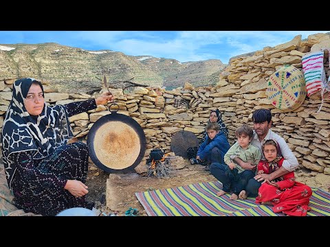 What kind of breakfast do nomadic families eat