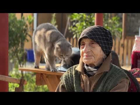 Grandma Cooks a Hearty Goose Soup in an Afghan Cauldron