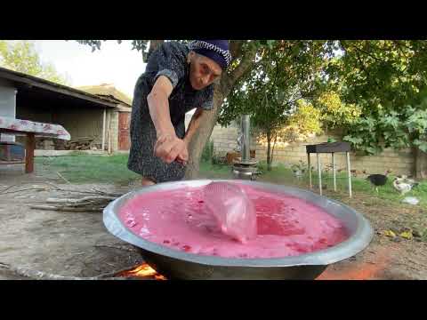Picking CORNELIAN CHERRIES and Making JAM and Baking Mosaic