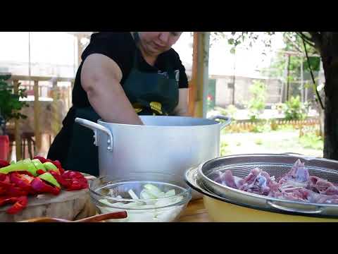 Village Style Buglama from Whole Goat Easy and Delicious