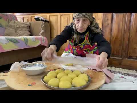 Baking Azerbaijani Baklava with Grandma Country Life In