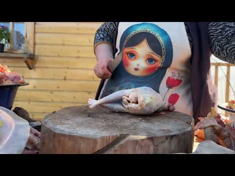 Biggest Cooking Ever Grandma s 100 Chicken Traditional Feast