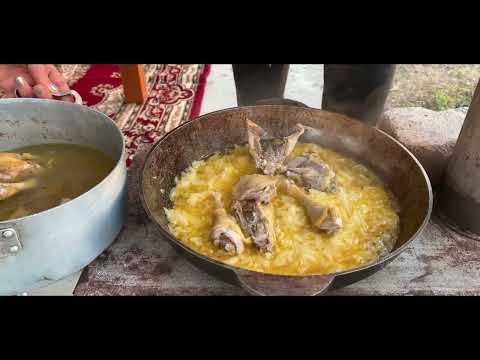 Azerbaijan Cooking Videos PILAF PIE and CHICKEN Recipes