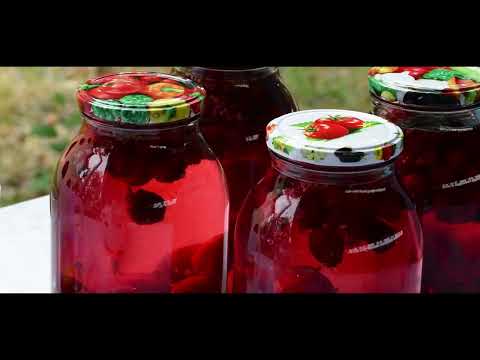 Natural Juice From MULBERRY and PEACH outdoor cooking