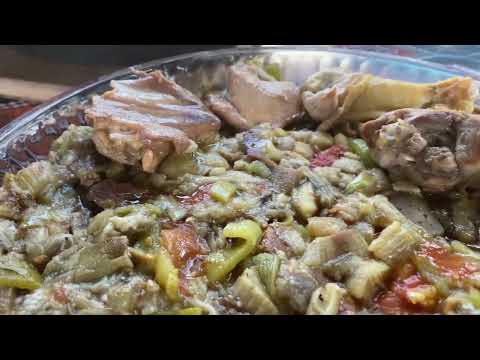 Cooking HUGE Turkey Unusual Chicken Recipe and Sweets