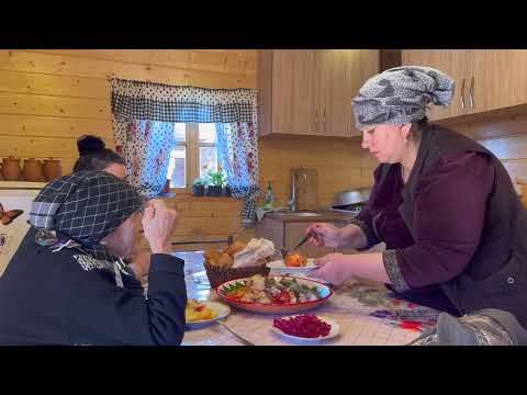Catching Sea Bass Fish and Cooking Azerbaijani Dish Fish
