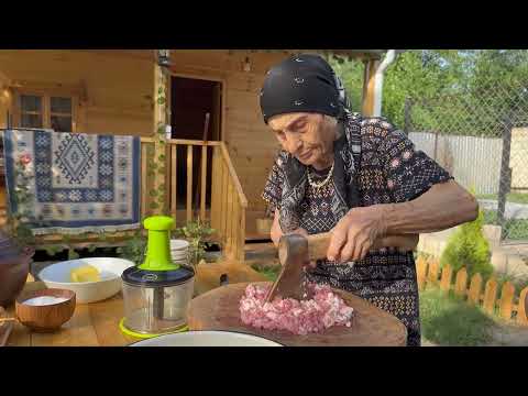 Harvesting Grape Leaves and Making Delicious Dolma Recipe