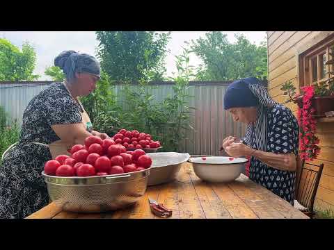 Preserve fresh tomatoes for years Harvesting from the
