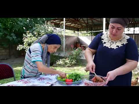 Apple Grape Jam Juice and Making Turkish Lahmacun Mixed