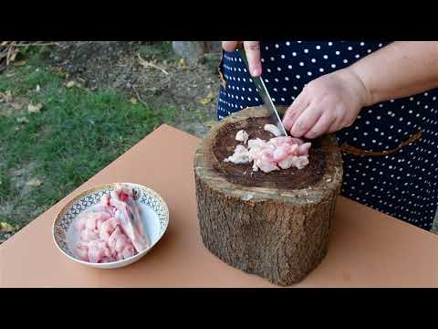 Making Delicious Mushroom Dish on Saj Rural Village