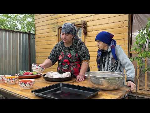 Grandma s Village Life Garden Work Stone Oven Chicken Recipe