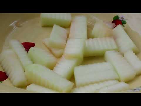 GRANDMA COOKING 100 KG OF WATERMELON JAM WATERMELON HARVEST