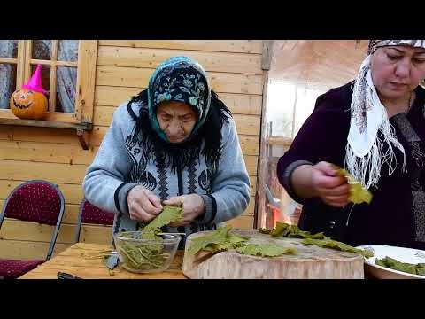 Big Turkey Stuffed with Dolma in a Village Tandoor Grandma