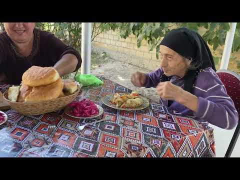 Traditional Azerbaijan Cabbage Dolma and Baking Lemonchik