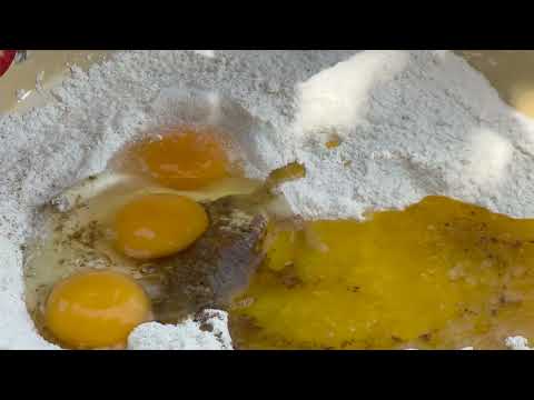 Making Azerbaijani Helva and Traditional Sweet Bread