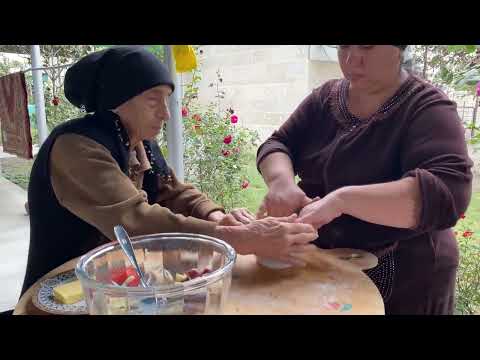 Cooking Crispy Uzbek Tortillas with Beef and Fluffy