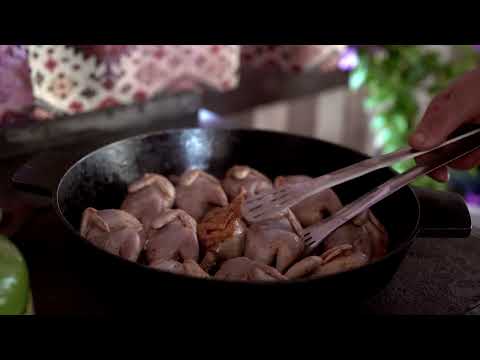Cooking Quails in Tomato Sauce in the Wood Oven