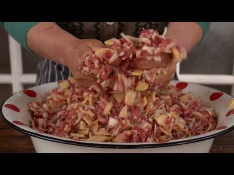 Campfire Cooking Lezgi Meat Pie