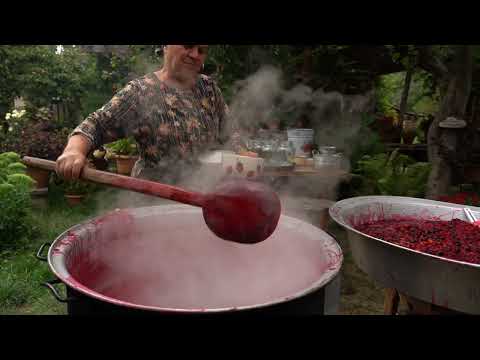 Traditional Wild Cherry Plum Preservation No Fridge Needed