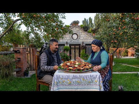 Cooking Wood Fired Fresh Trout with Garden Vegetables