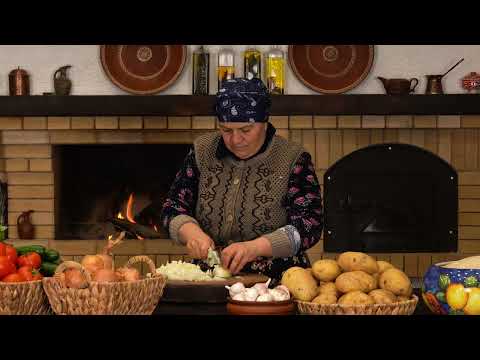 Turkish Stuffed Kibbeh with Potatoes and Beef Mediterranean