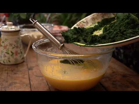 Rustic Spinach Cheese Savory Pastry
