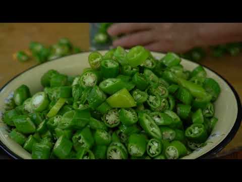Vegetable Season in the Village Homemade Pickled Mixed