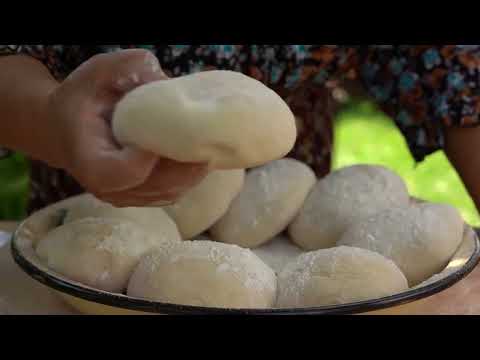 Village Style Meat Pies Cooked on a Barrel