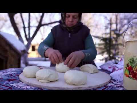 Baking Bread and Frying Fish in New Oven
