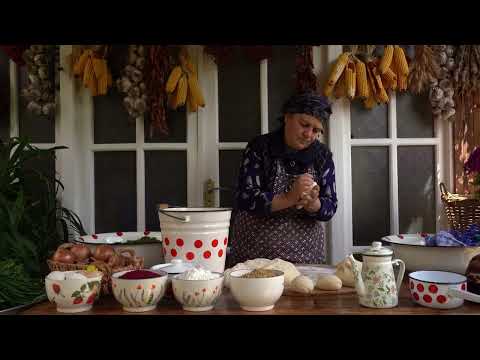 Simple Village Life Wild Herb Flatbread on Fire