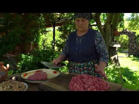 Village Style Turkish Bulgur Dumplings Stuffed with Beef