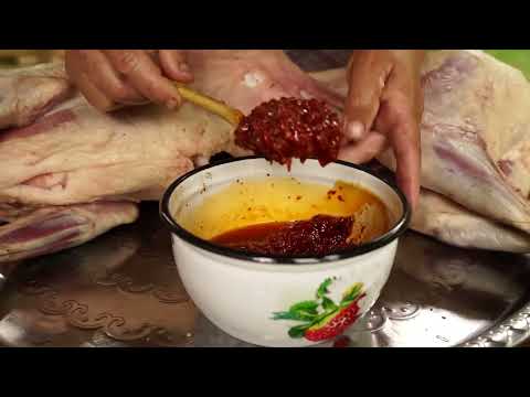 Cooking 15 kg of Stuffed Lamb in Mud Oven