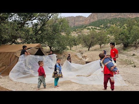 A place for a nomadic family to live in Iran