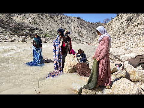 New year of Iranian nomads Preparation of nomads for the