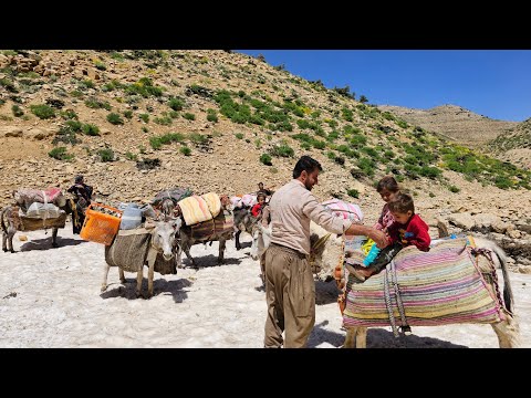 Looking for a place to survive Nomadic family of Iran