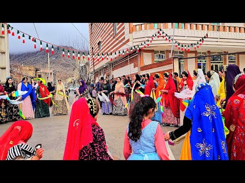 Wedding celebration celebration in the old traditional way
