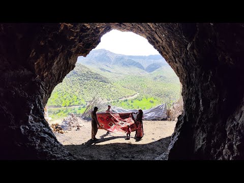 nomadic life Living in a thousand year old cave in the