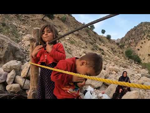 Movement of nomadic equipment from the river
