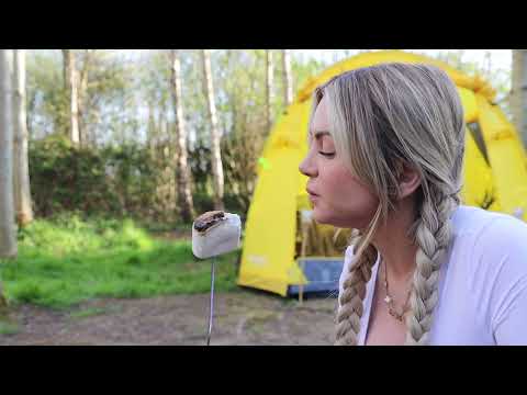 Peaceful Camping Alone in the Woods Nature ASMR