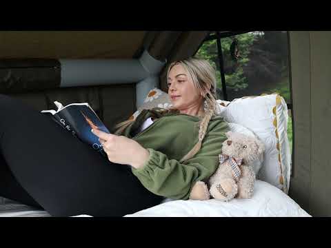 Solo Camping in the Countryside Nature Birds River ASMR